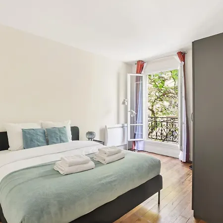 Bright & Spacious 1br In Montmartre - 18 Apartman Párizs